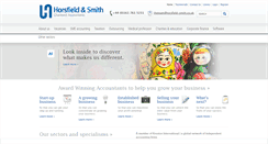 Desktop Screenshot of horsfield-smith.co.uk