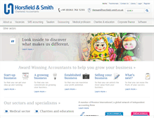 Tablet Screenshot of horsfield-smith.co.uk